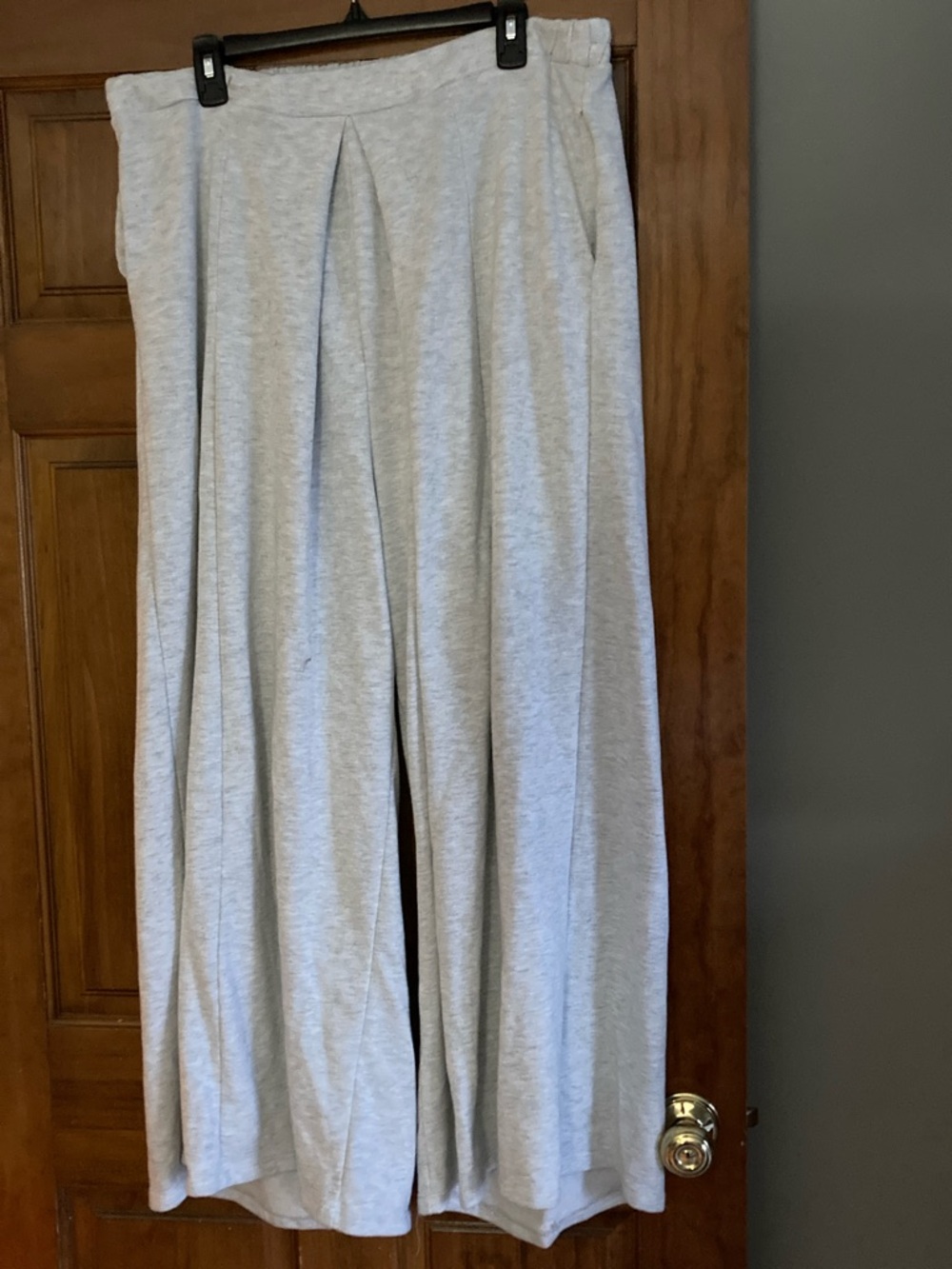 Light Gray Wide Leg Women’s Pants